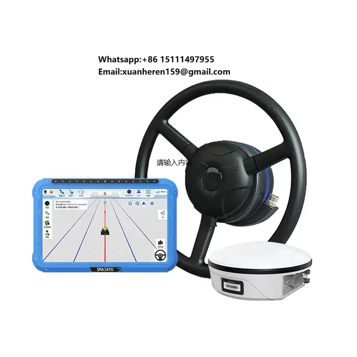 Precision Farming Smart Agriculture - Sistem Kemudi Otomatis GNSS Traktor JY305