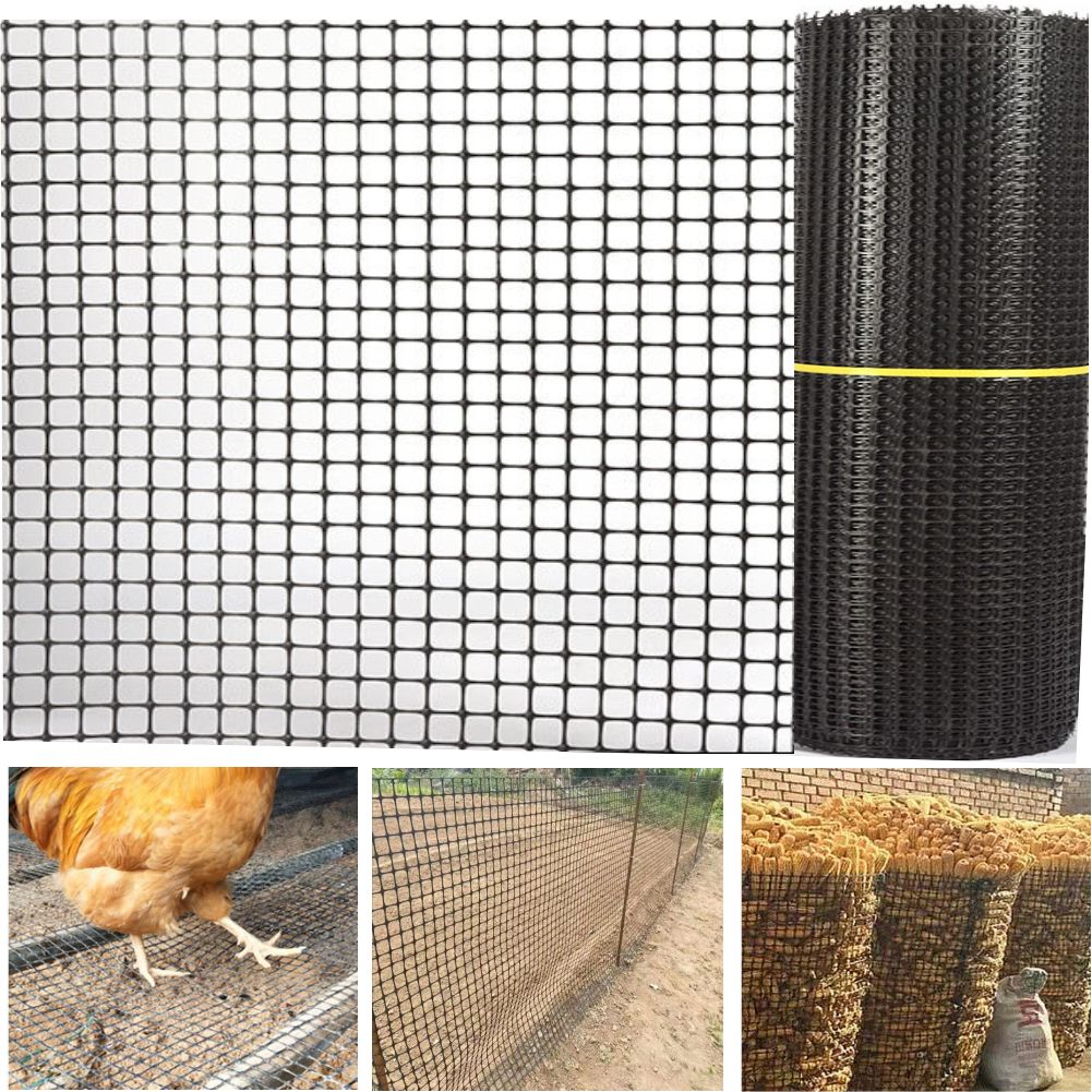 Rabbit Cage Wire - Jaring Kasa Plastik Hitam Anti Bocor