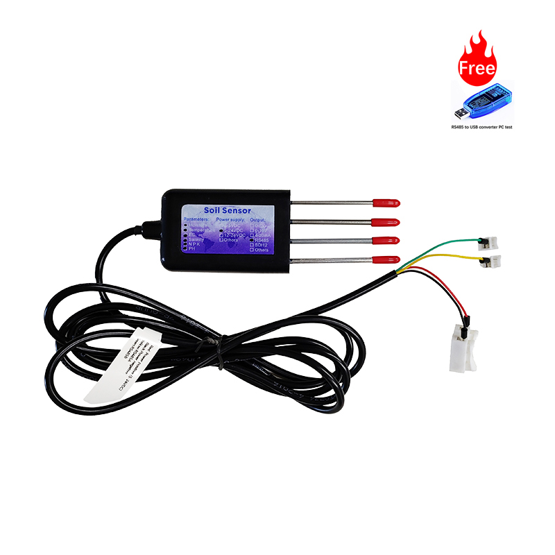 Sensor Penguji Tanah 6 in 1 Lo - Precision Farming Smart Agriculture ulasan dan harga