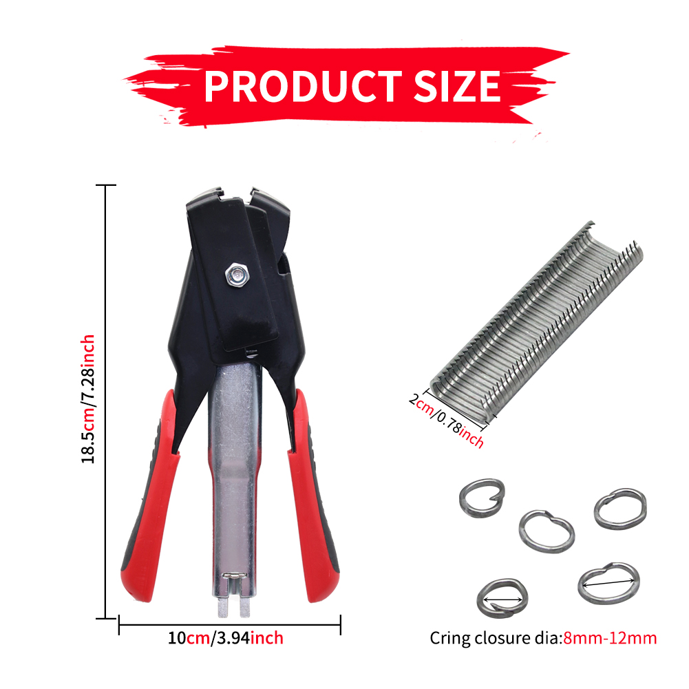 Alat Penjepit C-Type Hog Ring  - Farming Equipment For Agriculture ulasan dan harga