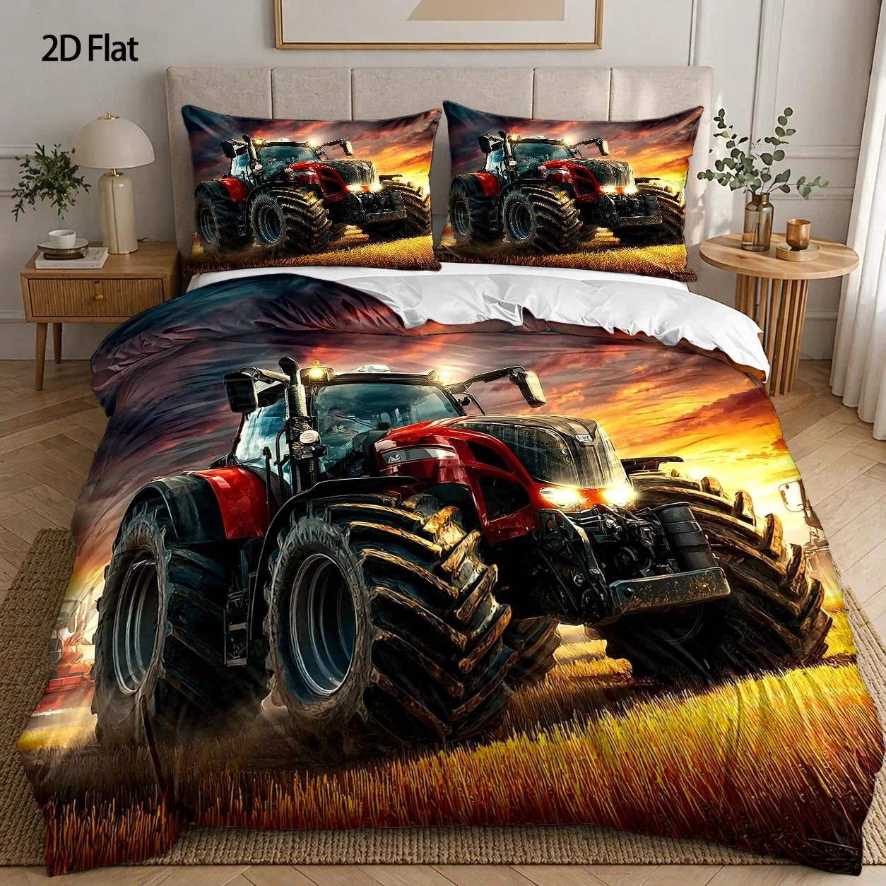 Set Penutup Selimut 3 Bagian,  - Agriculture Farming Cartoon ulasan dan harga