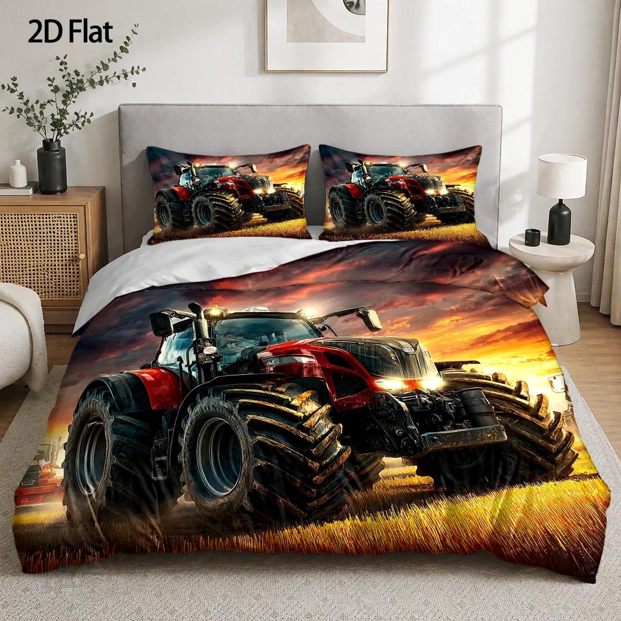 Set Penutup Selimut 3 Bagian,  - Agriculture Farming Cartoon ulasan dan harga