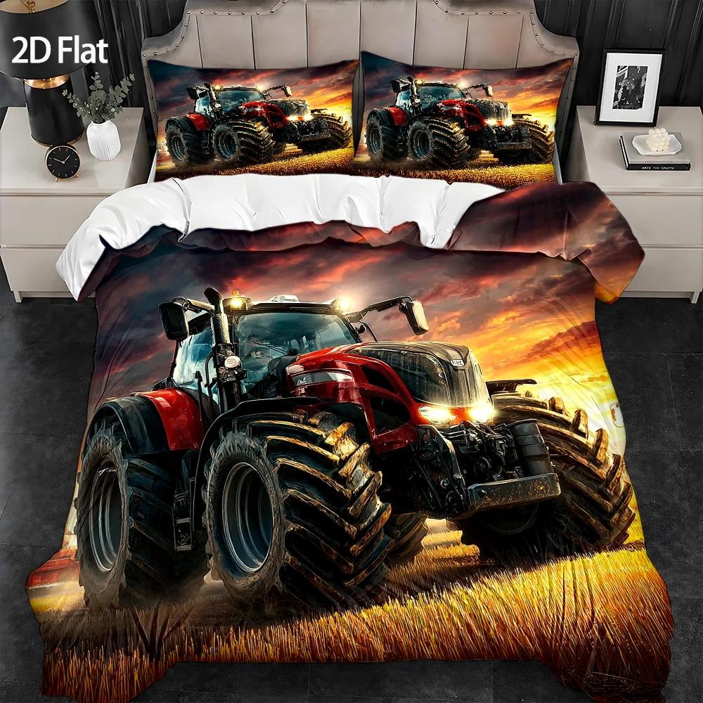 Set Penutup Selimut 3 Bagian,  - Agriculture Farming Cartoon ulasan dan harga