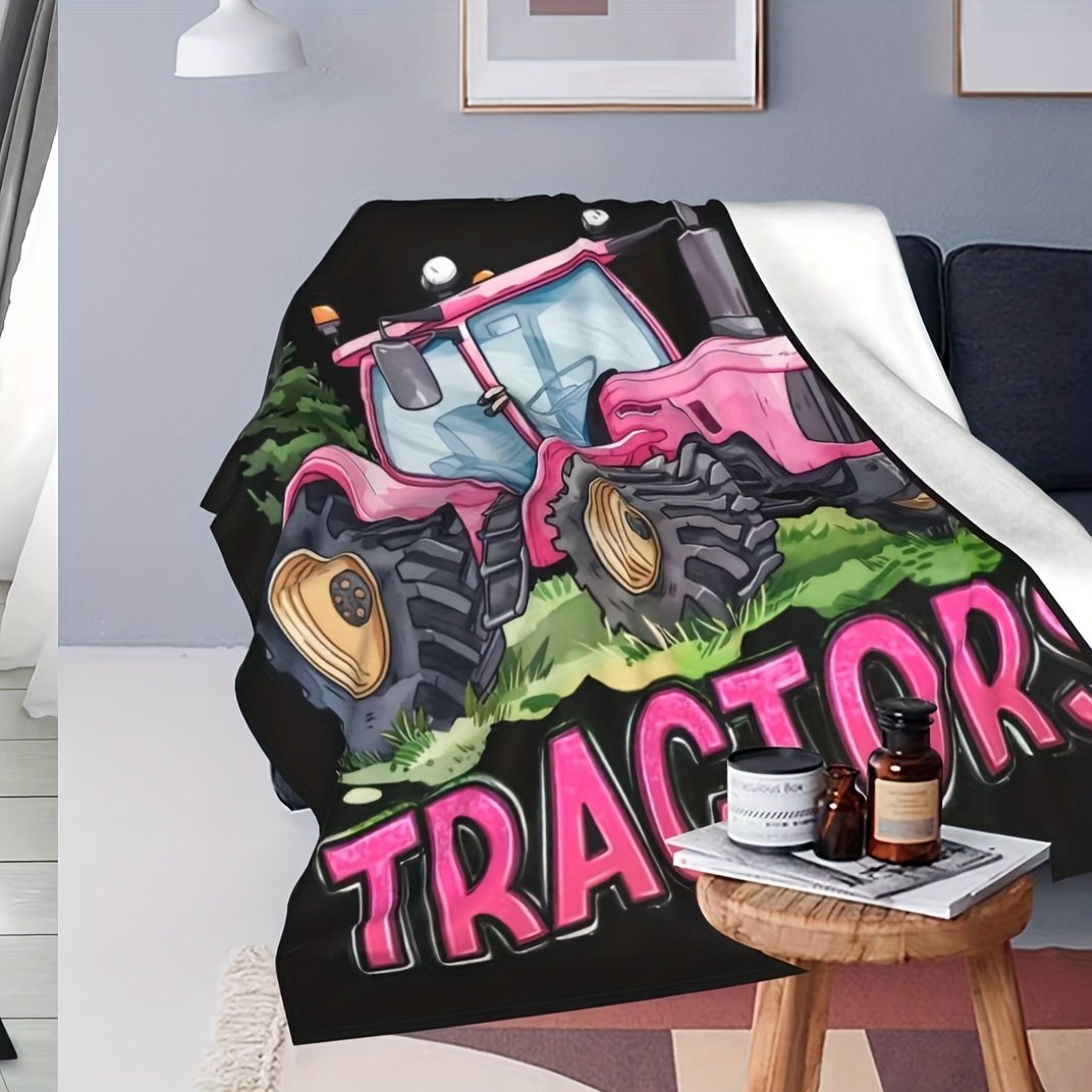 Selimut Lembut Super untuk Pec - Agriculture Farming Cartoon ulasan dan harga