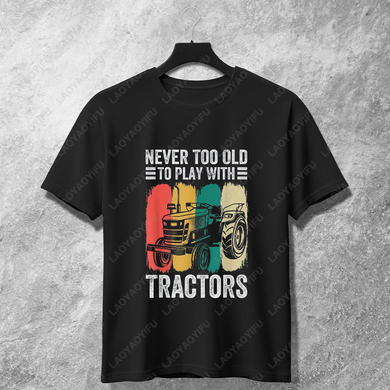 Kaos Grafis Detak Jantung Trak - Agriculture Farming Cartoon ulasan dan harga