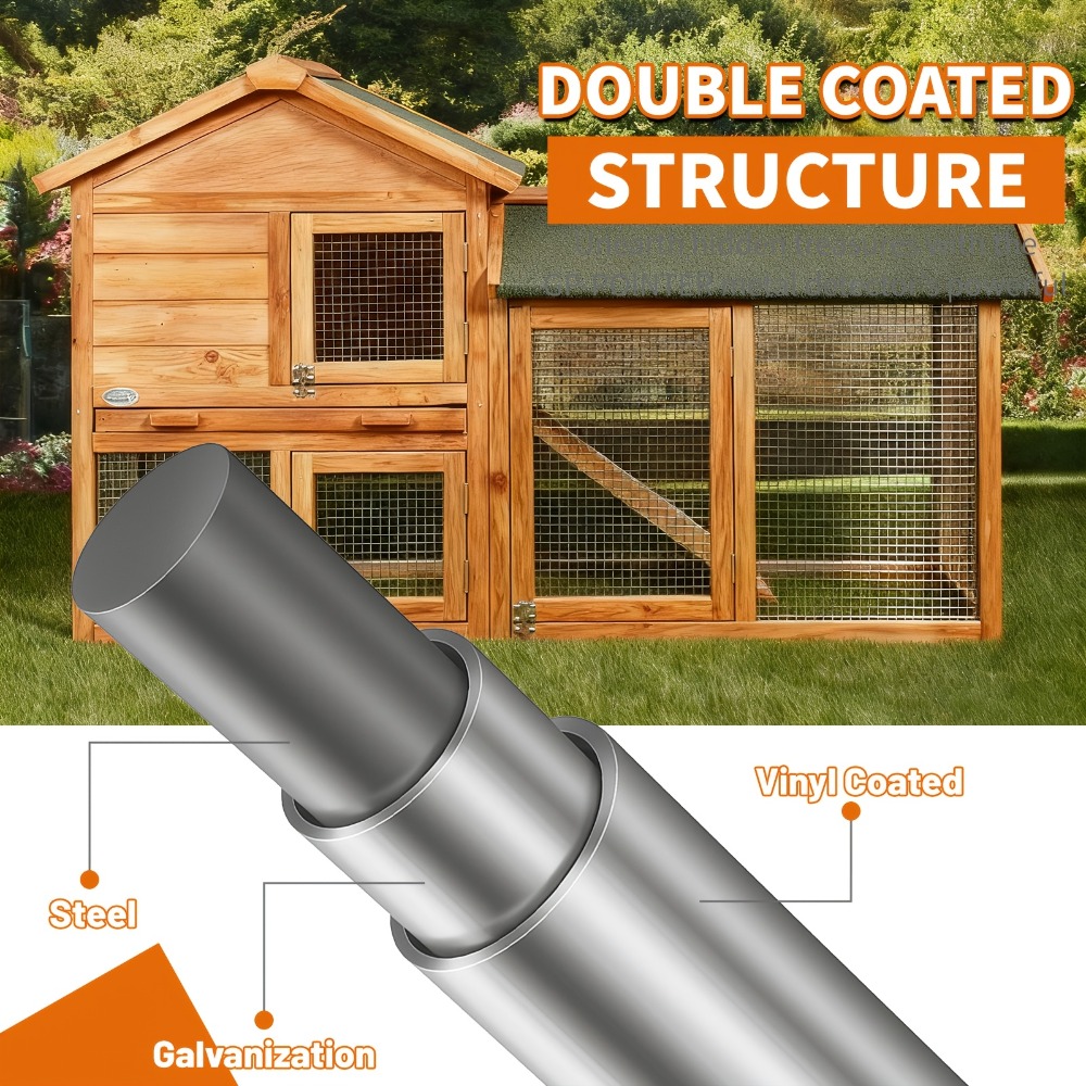 Gulungan Kawat Jaring Galvanis - Rabbit Cage Wire ulasan dan harga