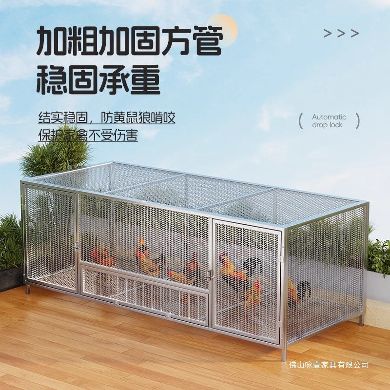 Kandang ayam dan bebek luar ru - Rabbit Cage Wire ulasan dan harga