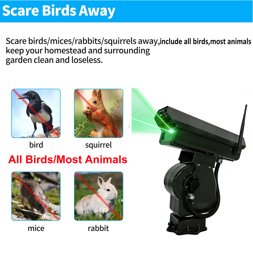 Pengusir Burung Hijau 2W yang  - Precision Farming Smart Agriculture ulasan dan harga