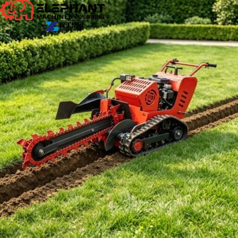 Tracked Trencher, Mesin Pembua - Farming Agriculture Project ulasan dan harga